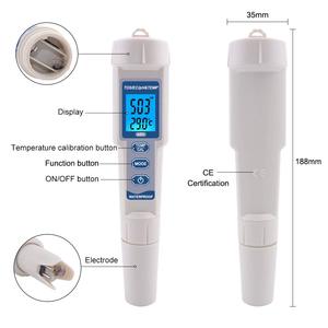 AEK-Tech PH-3508 เครื่องทดสอบคุณภาพน้ำ 4-in-1 PH/TDS/EC/เครื่องวัดอุณหภูมิพร้อมความแม่นยำ 0.05pH/2% แบตเตอรี่ AG13 3 ก้อน - Product Image 2