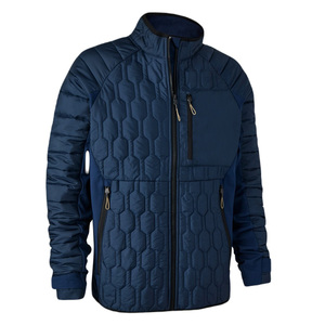 Chaqueta acolchada informal para hombre, abrigo de invierno ligero con diseño acolchado de lana suave resistente al agua a prueba de viento y aislado - Product Image 3