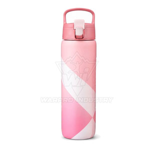 Bouteille de sport réutilisable et écologique, grande capacité, large ouverture, anti-fuite, légère, isolation thermique 12-24 heures - Product Image 2