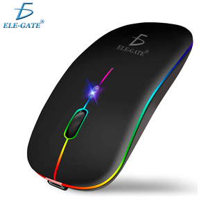 Mouse RGB Cablato ad Alta Risoluzione con Doppia Connessione Bluetooth e 2.4GHz, Tracking Ottico, per Destrorsi, Stile Carino per PC - Product Image 1