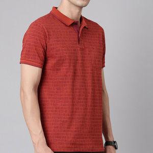 Fabricant de polos de style le plus récent pour hommes, t-shirt polo en coton et polyester à imprimé de couleur unique, 2025 - Product Image 2