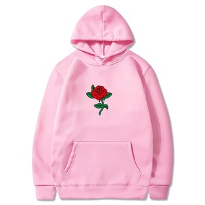 Cute 100% Cotton Ladies' Winter Pullover Hoodie Autumn Logo Breathable Loose Fit Drop Sleeves Comfortable Sweatshirts Solid - Product Image 1