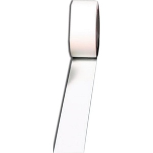 ROCOL PVC <b>White</b> Floor Marking <b>Tape</b> Easy-to-Use 33m Length 50mm Width Roll for Office Use - Product Image 1