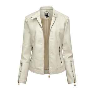 Chaqueta de Invierno ÚNICA para Gimnasio, de Cuero Genuino, Impermeable, Reversible, Ecológica, Transpirable y Cortavientos para Mujer, Desmontable - Product Image 4