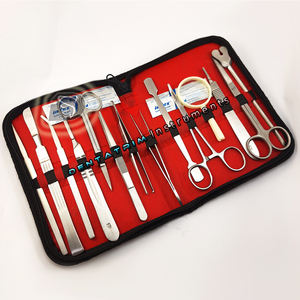 Custom Logo and Design Medical Students Advanced Dissection <b>Kit</b> Stainless Steel Students Dissecting <b>Kit</b> Surgical Instruments - Product Image 3