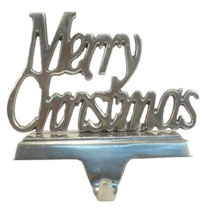 Reindeer Silver Metal <b>Stocking</b> <b>Holder</b> For Christmas Home Party Decorative - Product Image 6