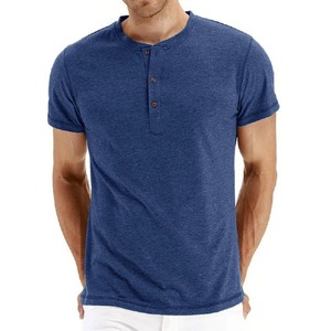 Stock de ropa a granel, ropa mixta, paca de ropa usada, camiseta informal de manga corta de Color sólido para hombres, camisetas de alta calidad para hombres - Product Image 3