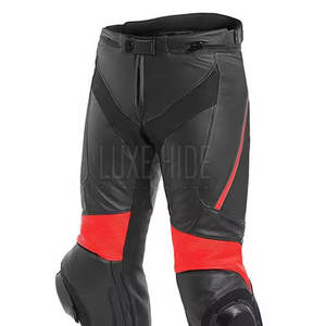 Pantalon en cuir de moto de haute qualité pantalon en cuir de moto pour hommes de vente en gros meilleur prix - Product Image 4