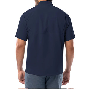 Ropa de Pesca de Nuevo Diseño, Camisas de Pesca de Poliéster y Nailon con Protección UV, Secado Rápido, Logotipo Personalizado, Cierre de Botones - Product Image 5