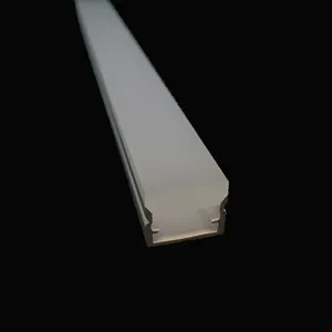 Personalizzazione PC PMMA estrusione profili artigianali tubo paralume a LED diffusore a Led copertura luminosa tubo lampada bicolore acrilico
