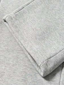 Pantalones con cordón forrados de lana personalizados de alta calidad para hombre, color sólido al por mayor - Product Image 5