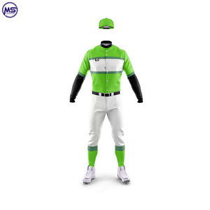Uniforme de béisbol para adultos, ropa deportiva de alta calidad con el mejor diseño, logotipo personalizado, estampado de manga completa - Product Image 6