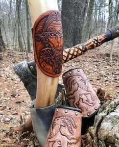 Hand-Polished Eco-Friendly Reusable Original Norse Horn <b>Mug</b> Natural Crafts for Savoring Traditional Drinks Like Mead and Beer - Product Image 1