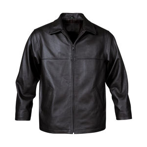 Veste coupe-vent pour homme, logo personnalisé, mode 2026, grande taille, coupe-vent, veste en cuir pour homme - Product Image 5