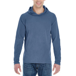 Camiseta con capucha French Terry para hombre Heather Light Extra Heavyweight Cotton Hooded T-Shirts sudaderas con capucha para hombres - Product Image 1