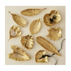 Bandejas redondas para servir, platos y vajilla de Metal seguros para restaurante, banquete de boda, platos redondos elegantes - Product Image 4