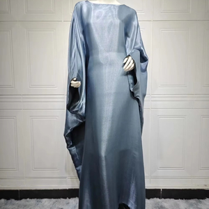 Ramadán mujeres musulmanas manga murciélago vestido largo abaya - Product Image 3