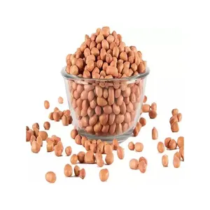 Amendoim 100% orgânico de pele vermelha, amendoim de pele vermelha seco amendoim cru para venda a preço de desconto.