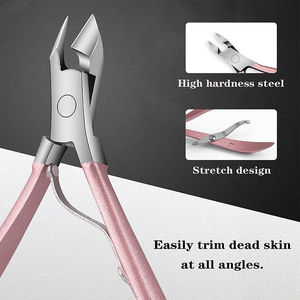 Ensemble d'outils de manucure et de pédicure pour les mains et les pieds en acier inoxydable de qualité supérieure 4 en 1 à ressort unique pour les soins quotidiens professionnels - Product Image 3