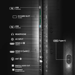 ทีวีสมาร์ท MiniLED 165Hz ขนาด 100 นิ้ว พร้อมไฟแบ็คไลท์ QLED ความละเอียดสูง HD ระบบ Quantum Dot สีสันสดใส ป้องกันแสงสะท้อน พร้อมโหมดเกม - Product Image 5
