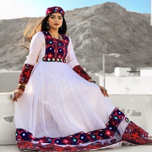 Most Trendy Afghani <b>Dresses</b> for Women Partywear and <b>Wedding</b> Pathani <b>Dresses</b> Maxi Style Afghan <b>Dress</b> for Women - Product Image 3