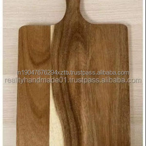 Tabla de Cortar KALATRI Rectangular Personalizada de Madera de Acacia Hecha a Mano, Ecológica, Apta para Lavavajillas, Diseño de Grano de Extremo, Grosor para Cocina - Product Image 4