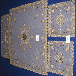 White Net Table Cover Elegant Sheer <b>Tablecloth</b> for Dining Coffee & Center Tables Premium Decorative Table Linen - Product Image 3