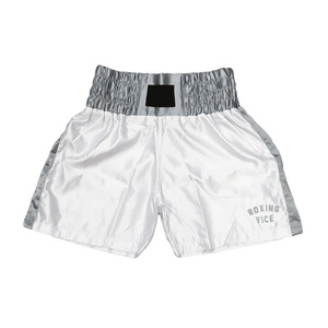 Short de boxe personnalisé pour femme avec graphiques sublimés Services de marque OEM et construction en satin durable - Product Image 1
