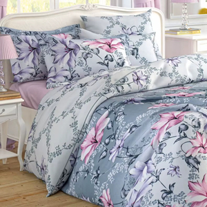 Ensemble de housse de couette double Sinada Home 100% coton 62 fils tissu 12-17435 - Product Image 1