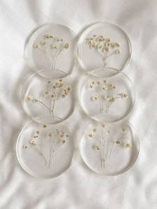 จานรองแก้วทำด้วยมือสุดหรูแผ่นรองจานสี่เหลี่ยมสีแบบปรับแต่งได้สำหรับชุดโต๊ะในครัว - Product Image 6