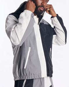 Chaqueta de fibra óptica amarilla de alta calidad, estilo moderno, que brilla en la oscuridad, para correr, para hombre. - Product Image 3