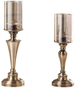 Decoración de mesa de estilo avanzado, candelabro de huracán hecho a mano, Material sólido, acabado elegante, precio al por mayor - Product Image 3