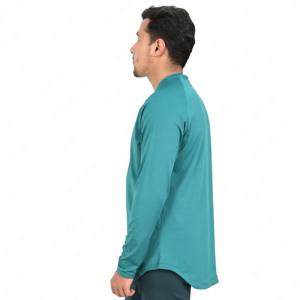 เสื้อยืดผู้ชาย ผ้าฝ้าย 100% รับออกแบบโลโก้ คุณภาพดี คอริบ ทรงสตรีทแวร์ เสื้อยืดเปล่าสำหรับผู้ชาย - Product Image 4