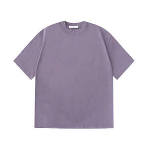 2026 nouvelle mode hommes en détresse brodé Patch manches courtes T-Shirt Streetwear 100% coton sérigraphie conception - Product Image 5