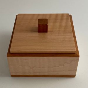 Antique Style Wooden Handmade Eco-Friendly Multifunction <b>Storage</b> <b>Box</b> for Collectors and Living Room <b>Decor</b> - Product Image 1