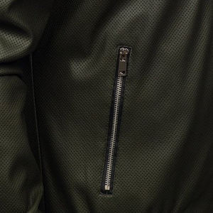 Veste en cuir Veste en cuir pour homme pour motard en cuir d'agneau véritable de qualité supérieure Vestes pour homme de grande taille - Product Image 5