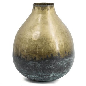 Les vases à fleurs artistiques en fer en métal les plus vendus avec une finition antique exquise pour un décor classique et vintage moderne - Product Image 1