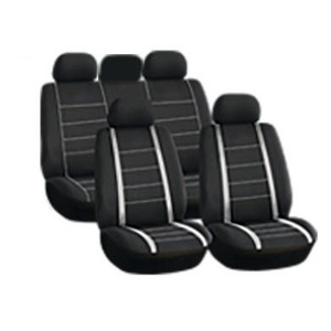 Juego de fundas para asientos de coche, textil, 9 piezas - Product Image 1