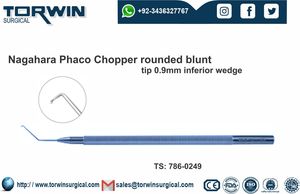 Nagahara Phaco Chopper แบบโค้งมน0.6มม. ลิ่มลิ่มที่ด้อยกว่า osher Y-Hook เลนส์จัดการกับ gaurd - Product Image 4