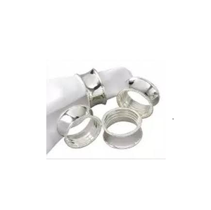 Wholesale Aluminum Napkin Holder Ring Wedding Serviette Holder Metal Shape Napkin Ring with Hot Sale Product - Product Image 2
