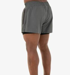 กางเกงขาสั้นเล่นฟิตเนสเล่นกีฬาสำหรับผู้ชายกางเกงขาสั้นลายพื้นสไตล์สตรีทปรับแต่งได้ - Product Image 2