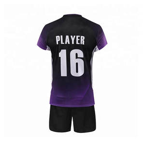 Diseños de uniformes de voleibol personalizados para hombres y mujeres con el logotipo de tu club de la mejor calidad en color sólido - Product Image 2