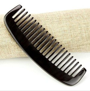 Peigne en corne naturelle incassable pour cheveux fins Look élégant et sans enchevêtrement Classique et mode Utilisation à domicile Grande valeur - Product Image 2