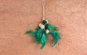 Borlas decorativas para ropa, borlas para cortinas, borlas para bolso hechas a mano, diseño único de refractex India - Product Image 4