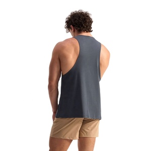 <b>Mens</b> Muscle Fit Tank Top Sleeveless Gym <b>Vest</b> in Heather Grey Soft Fabric Breathable Tank Top Perfect for Fitness and Training - Product Image 2