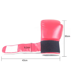 Fabrication professionnelle Gants de combat de boxe Prix de gros Gants de boxe en cuir PU gagnants du sport avec logo personnalisé - Product Image 4