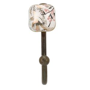 Handmade Ceramic Multicolor Leaf <b>Bird</b> Wall Mounted Hangers Coat Reusable Hooks Utility Hat Keys <b>Mugs</b> Bags Clothes Heavy Duty - Product Image 3