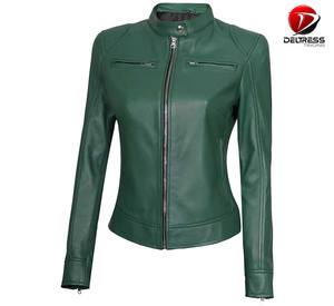 แจ็กเก็ตมอเตอร์ไซด์สำหรับผู้หญิงแจ็กเก็ตมอเตอร์ไซด์แบบลำลองเรียบมีสไตล์สำหรับ2025ตามสั่ง - Product Image 3