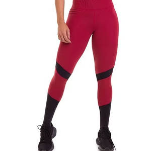 Femmes réversible 2 pièces entraînement Gym Fitness course Yoga ensemble taille haute Leggings sans couture sport soutien-gorge en gros solide - Product Image 5