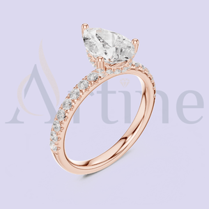 Anillo de cadena de moda de 14K para niñas - Product Image 1